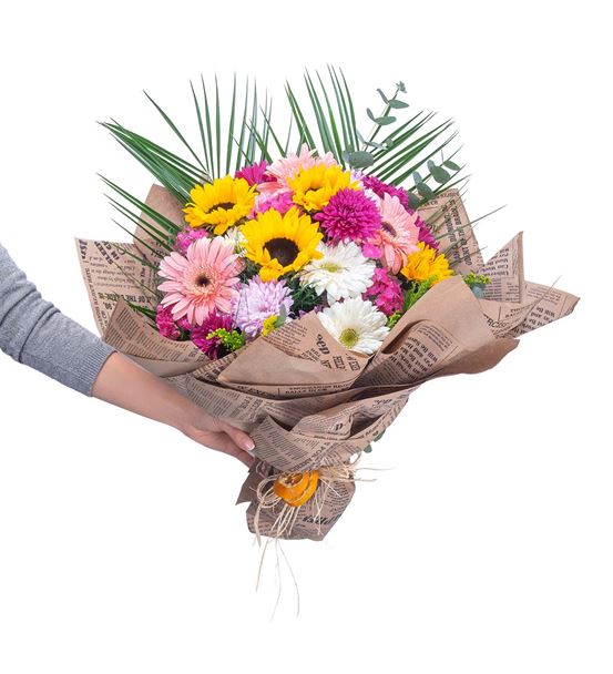 Botany Favori Çiçeklerden Özel Tasarım Buket